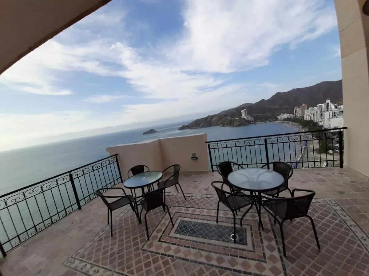 Apartamento Con Vista Al Mar En Santa Marta Rodadero 0*, Santa Marta (Magdalena) Colombia