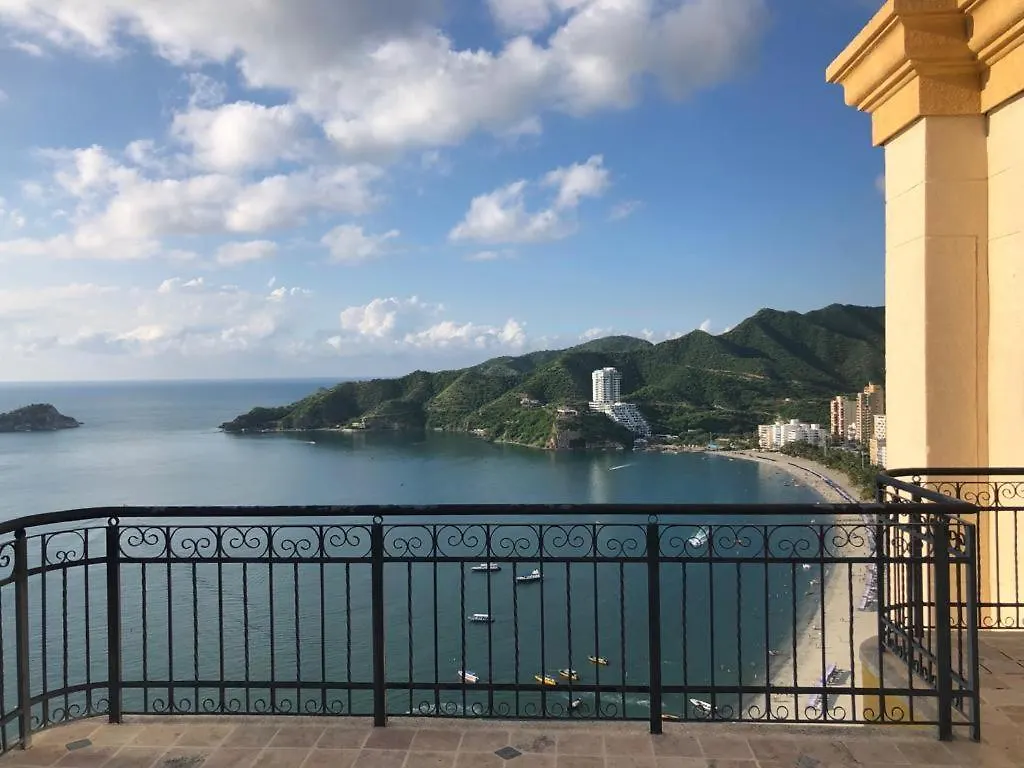 Apartamento Con Vista Al Mar En Santa Marta Rodadero